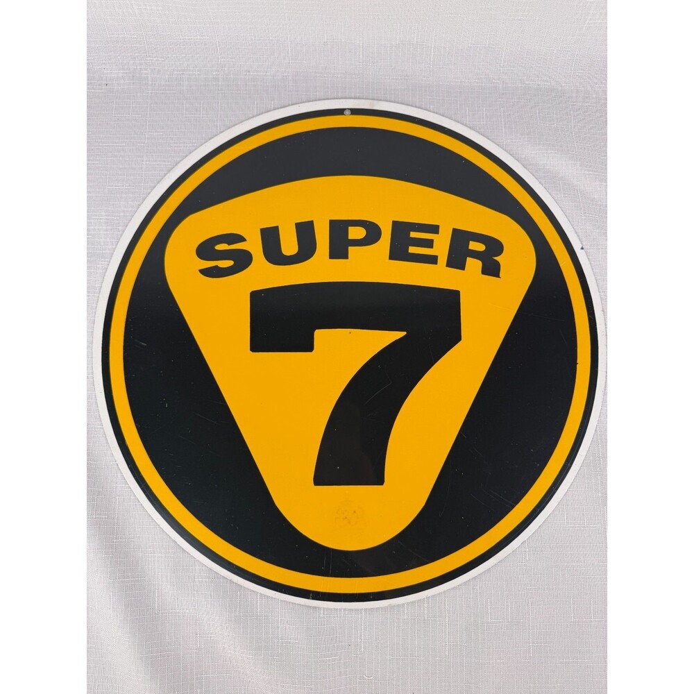 Sprint Vintage Racing Sign 15.5" Super 7 Round Reproduction